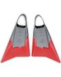 Aletas de Bodyboard Pride Vulcan V2 grises y rojas posterior