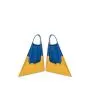 Aletas de Bodyboard Pride Vulcan V3 Pierre Louis Costes azules y amarillas posterior