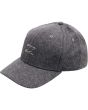 Gorra de visera curvada Billabong All Night negra para Hombre Lateral