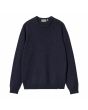 Jersey de lana Carhartt WIP Alten Sweater Air Force Blue Heather para hombre