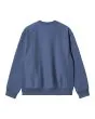 Sudadera Carhartt WIP American Script Sweatshirt Azul Iris para hombre posterior