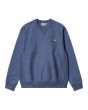 Sudadera Carhartt WIP American Script Sweatshirt Azul Iris para hombre