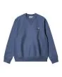 Sudadera Carhartt WIP American Script Sweatshirt Azul Iris para hombre