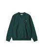 Sudadera Carhartt WIP American Script Sweatshirt Dark Fir para hombre