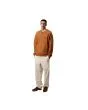 Hombre con Sudadera Carhartt WIP American Script Sweatshirt Sienna ajuste holgado