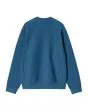 Sudadera Carhartt WIP American Script Sweatshirt Sodalite para hombre posterior