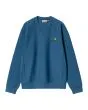 Sudadera Carhartt WIP American Script Sweatshirt Sodalite para hombre