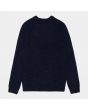 Jersey de lana Carhartt WIP Anglistic Sweater azul marino para hombre posterior