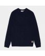 Jersey de lana Carhartt WIP Anglistic Sweater azul marino para hombre