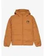Chaqueta aislante con capucha Quiksilver Youth Scaly Reversible Jacket Almond para niño 8-16 años