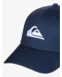 Gorra Quiksilver Decades Navy Blazer Heather para hombre bordado logo