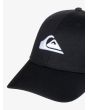 Gorra Quiksilver Decades Negra para hombre bordado logo