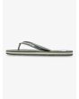 Chanclas Quiksilver Molokai Core caqui para hombre lateral