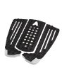 Grip para tabla de surf Astrodeck Gudauskas Built-In Arch negro y blanco - Tail Pad 3 piezas lateral