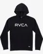 Sudadera con capucha RVCA Big RVCA Negra para hombre 