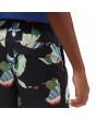 Niño con bañador surfero Vans Mixed Volley II negro floral bolsillo trasero