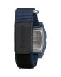 Reloj de mareas Nixon Base Tide Nylon A1169-307 Blue Strap en azul posterior