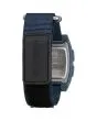 Reloj de mareas Nixon Base Tide Nylon A1169-307 Blue Strap en azul posterior