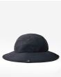 Sombrero de playa Rip Curl Beach Hat Boy negro posterior