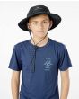 Niño con Sombrero de playa Rip Curl Beach Hat Boy negro