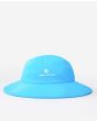 Sombrero de playa Rip Curl Beach Hat Boy azul frontal