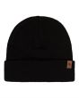 Beanie de punto Element Carrier negro para hombre