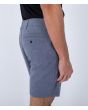 Hombre con Pantalón corto híbrido Hurley Phantom Walkshort 18" azul Obsidian bolsillo trasero