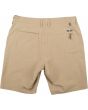 Pantalón corto sumergible Salty Crew Drifter 2 Hybrid Walkshort caqui para hombre posterior