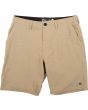 Pantalón corto sumergible Salty Crew Drifter 2 Hybrid Walkshort caqui para hombre
