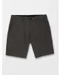 Pantalón corto híbrido Volcom Slub Frickin Cross Shred 20" negro para hombre
