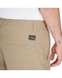 Hombre con Pantalón corto híbrido Volcom Slub Frickin Cross Shred 20" Khaki bolsillo