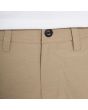 Hombre con Pantalón corto híbrido Volcom Slub Frickin Cross Shred 20" Khaki botón