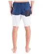 Hombre con bermudas Hurley Dri-Fit Relapse Azul Marino posterior