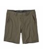 Pantalón corto sumergible Patagonia Hydropeak Hybrid Walk Shorts 18'' Basin Green para hombre