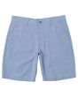 Pantalón corto sumergible RVCA Balance Hybrid 20" azul para hombre
