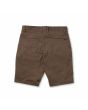 Bermudas Volcom Frickin Modern Stretch Short 21" Mushroom para hombre posterior
