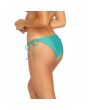 Braguita de Bikini sin costuras y con lazada lateral Volcom Simply Seamless Tie Side Turquesa lateral