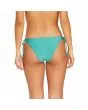 Braguita de Bikini sin costuras y con lazada lateral Volcom Simply Seamless Tie Side Turquesa posterior