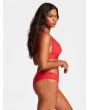 Mujer con Braguita de Bikini sin costuras Volcom Skimpy Simply Seamless roja