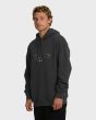 Hombre con sudadera de capucha Billabong Andy Irons Forever Negra lateral