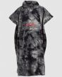 Toalla con capucha Billabong Billa Hoodie Towel Gris Tie Dye para chico 8 a 16 años