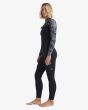 Billabong Salty Dayz Natural 4/3mm Black Pebble traje surf mujer lateral