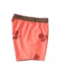 Bañador reversible Billabong Bad Trip 17" rojo y marrón para hombre lateral derecha