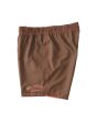 Bañador reversible Billabong Bad Trip 17" rojo y marrón para hombre reverso izquierda
