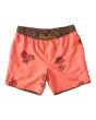 Bañador reversible Billabong Bad Trip 17" rojo y marrón para hombre