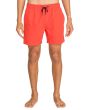 Hombre con short de natación Billabong All Day Layback 16" Rojo