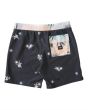 Bañador Boardshort Billabong Sundays Layback 16" negro para hombre posterior