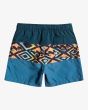 Bañador Boardshort Billabong Tribong Layback 14" Boy azul ahumado para niños de 8 a 16 años posterior