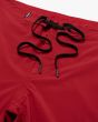 Bañador Boardshort Deus Ex Machina Elite 2.0 Rojo para hombre cordón cintura