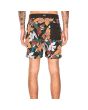 Hombre con Bañador Boardshort Deus Ex Machina Macro Floral 17" Negro Floral posterior